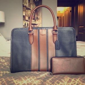 Like New Coach Briefcase with Wallet